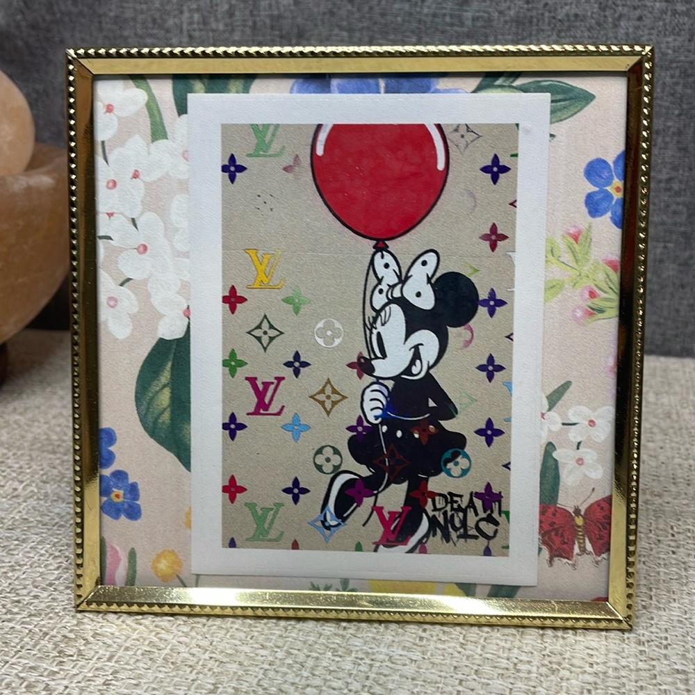 Minnie LV Balloon DEATH NYC Sticker